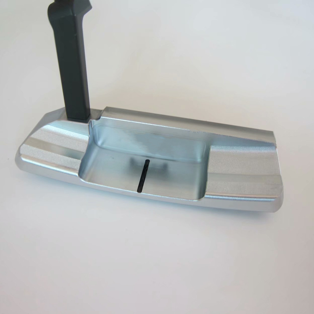 OEM Silver Head With Shaft And Grip Mini Putter Golf Club Heads CNC Milled Casting Blade Right Handed Unisex