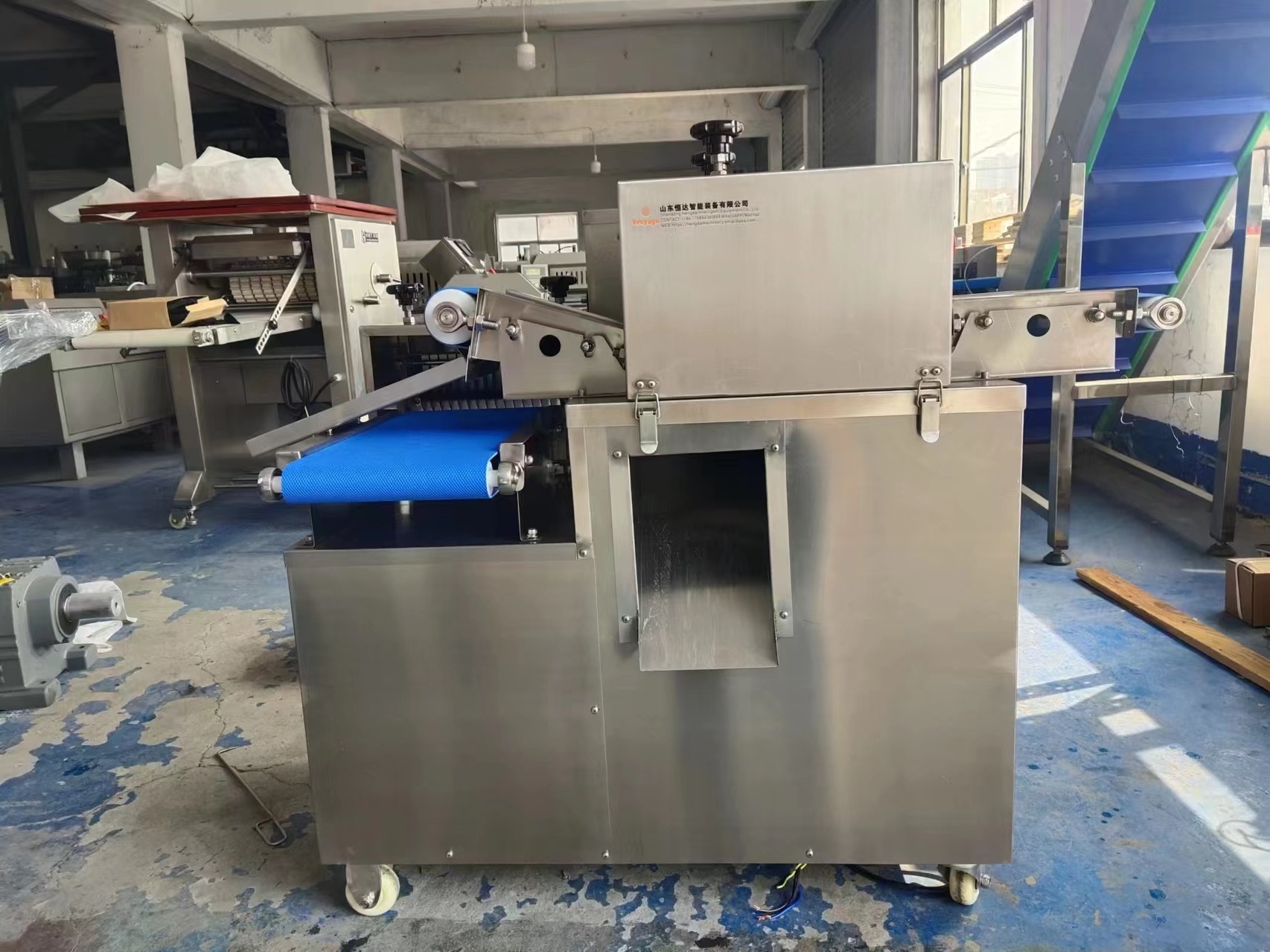 automatic meat slicing machine beef slicing square meat cutting machine meat dicer