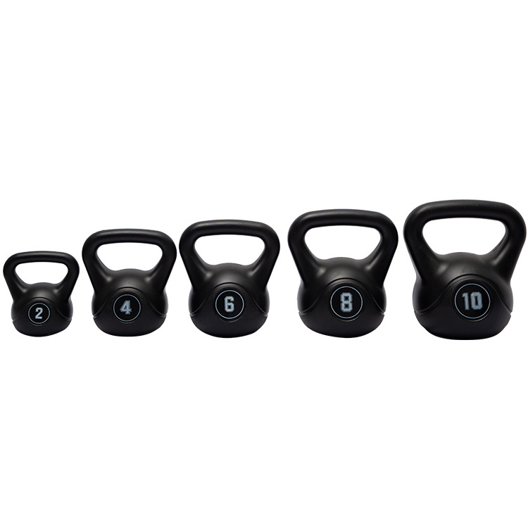 8kg Cement Kettlebell Free Weights Kettlebell Set Fitness Weight Lifting Kettle Bell