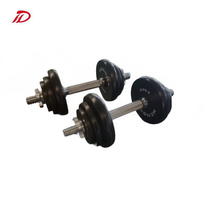 Adjustable 30kg Mancuernas Free Weights Unisex Fitness Equipment Dumbbell Set Iron 10kg 15kg 20kg 25kg Bars Exercise