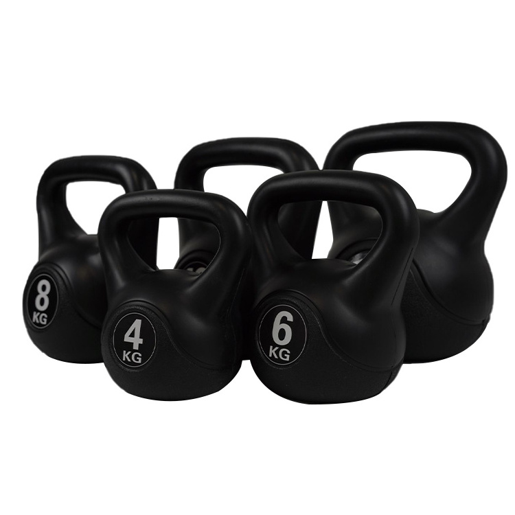 8kg Cement Kettlebell Free Weights Kettlebell Set Fitness Weight Lifting Kettle Bell