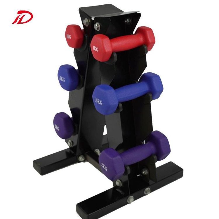 Portable Family Dumbbell Set 1-10kg 1kg Increment Iron Fitness Equipment for Exercise for Men and Women