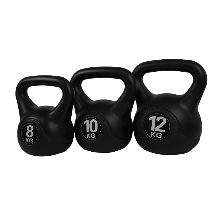 8kg Cement Kettlebell Free Weights Kettlebell Set Fitness Weight Lifting Kettle Bell