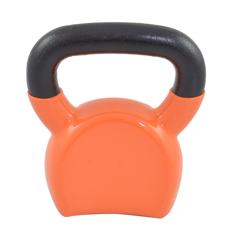 Gym Equipment Free Weights Strength Training Dip Plastic Cast Iron Kettlebell for sale