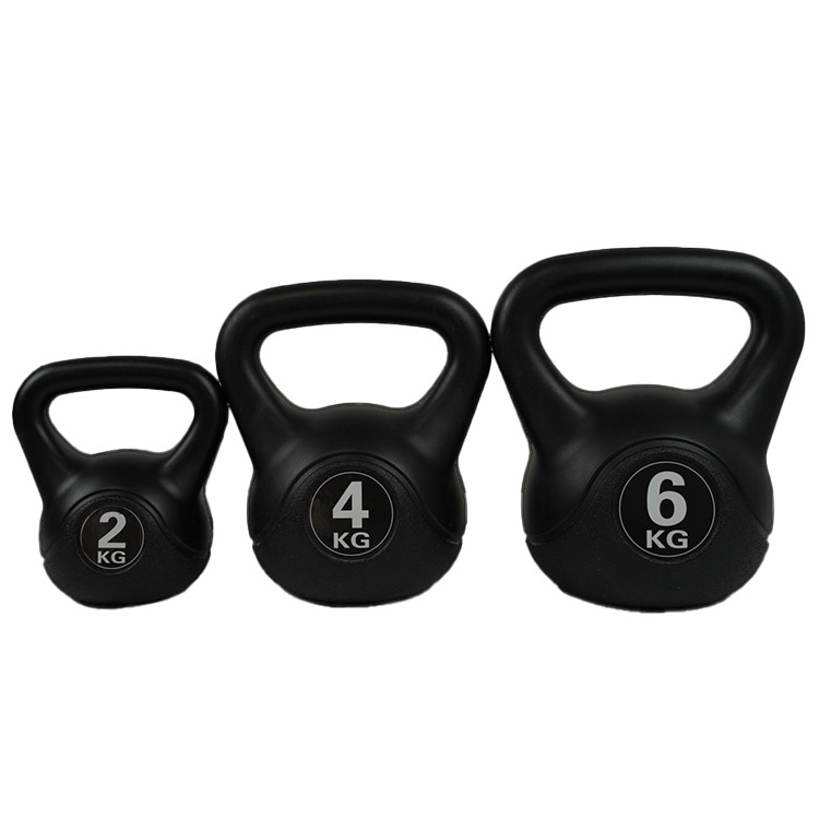 8kg Cement Kettlebell Free Weights Kettlebell Set Fitness Weight Lifting Kettle Bell