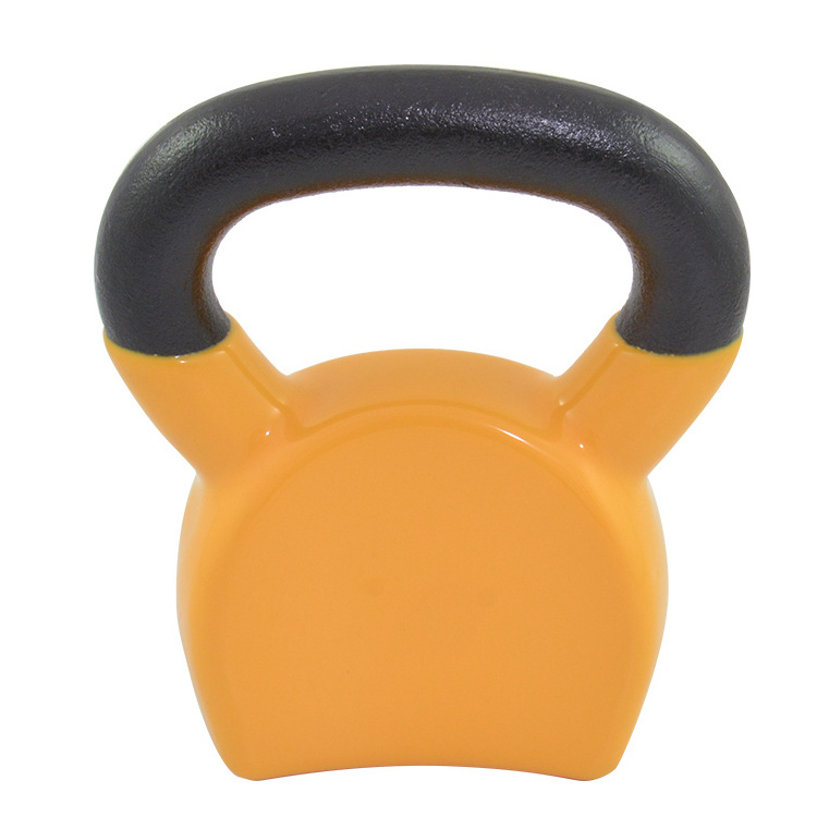 Gym Equipment Free Weights Strength Training Dip Plastic Cast Iron Kettlebell for sale