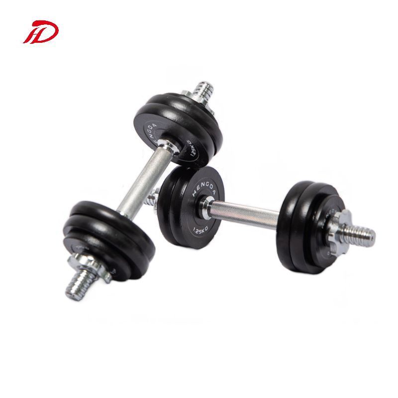 Adjustable 30kg Mancuernas Free Weights Unisex Fitness Equipment Dumbbell Set Iron 10kg 15kg 20kg 25kg Bars Exercise