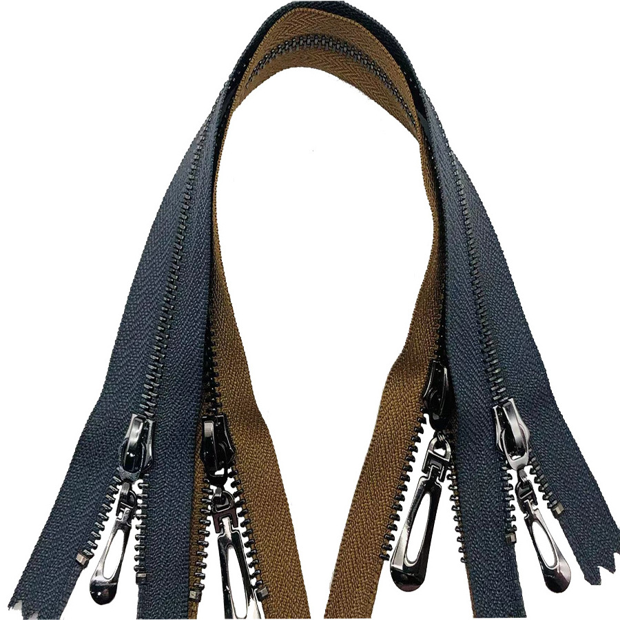 beautifully-priced custom made detachake zipper two side zipper with logo close d end autolock puller zipper