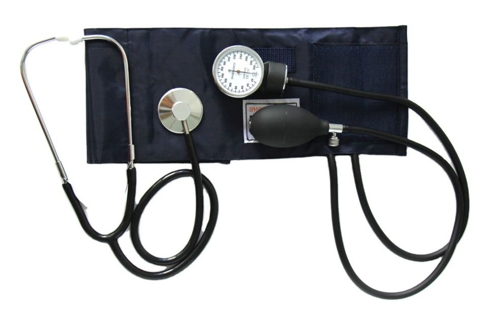 Sphygmomanometer with stethoscope mercury aneroid medical electronic cuff Sphygmomanometer