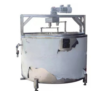 High Automation Dairy Cheese Vat Cheese Mixing Machine 50 liters 100 liters 2000 liters with high speed agitation