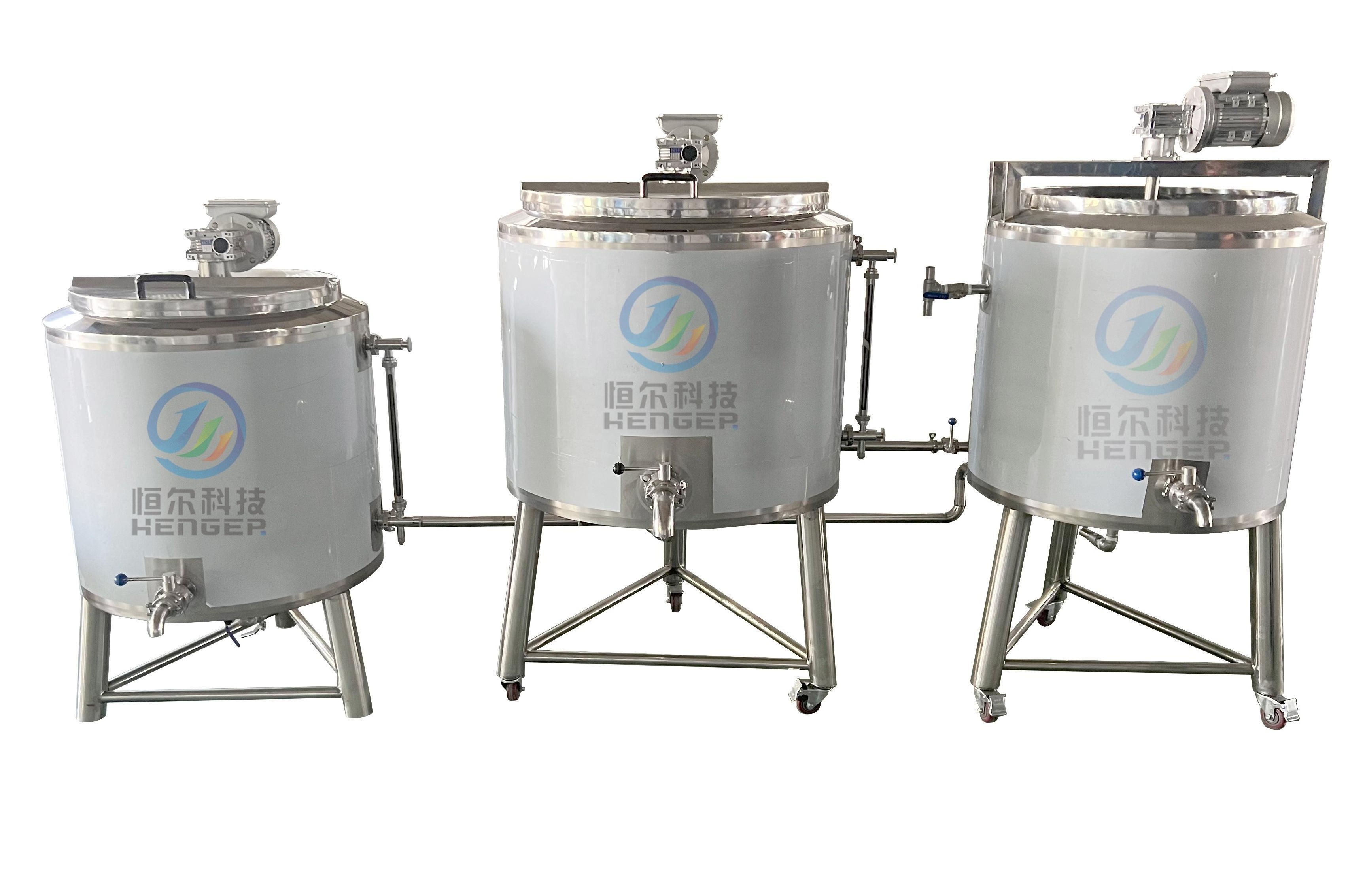 Stainless Steel 304 316 Cheese Vat Cheese Mixing Vat Aging Tank Cheese Cooking Vat Margarine Make Machine