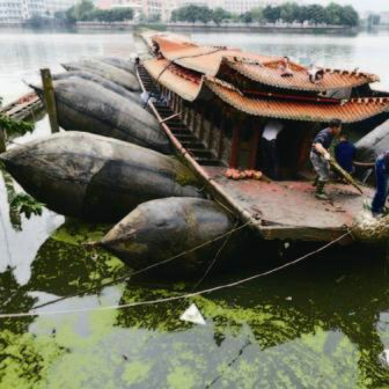 Big vessel marine salvage airbag for sale and pontoon to lift heavy duty