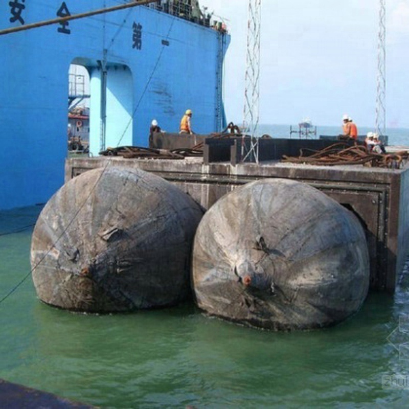 Big vessel marine salvage airbag for sale and pontoon to lift heavy duty