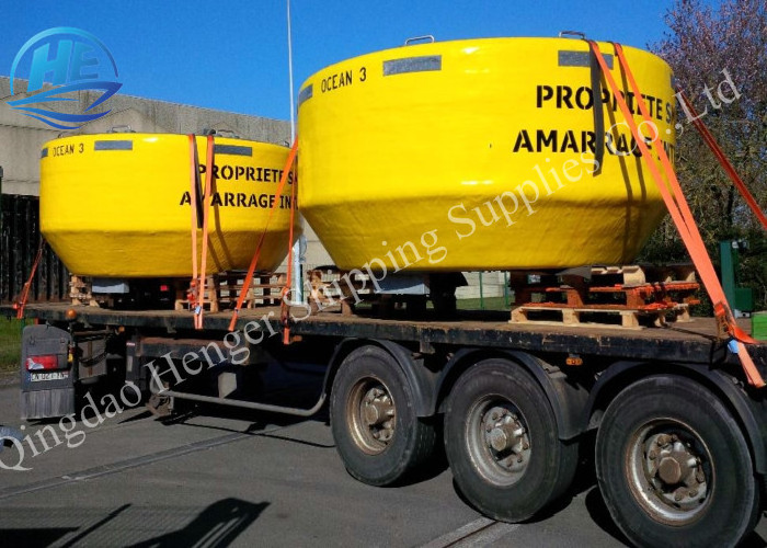 Polyurethane foam filled marine buoy