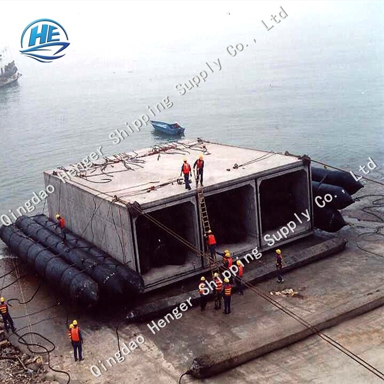 Floating Inflatable Rubber Balloon Dock Vessel Launching Marine Airbags