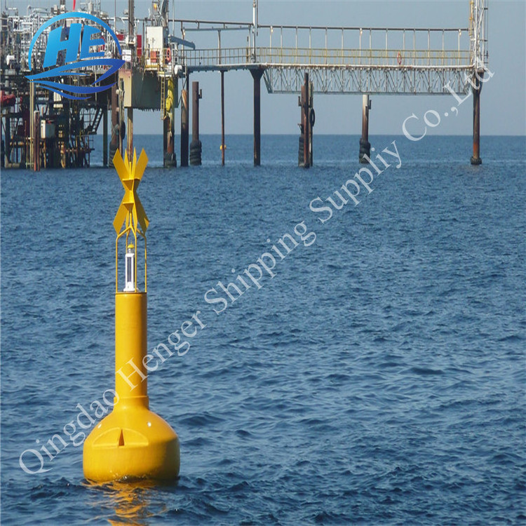 Polyurethane foam filled marine buoy