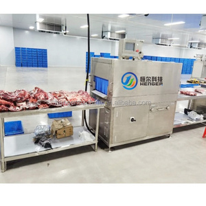 Chicken Heat Shrink Packaging Machine Meat Shrinking Tunnel Wrapping Machine for Chicken