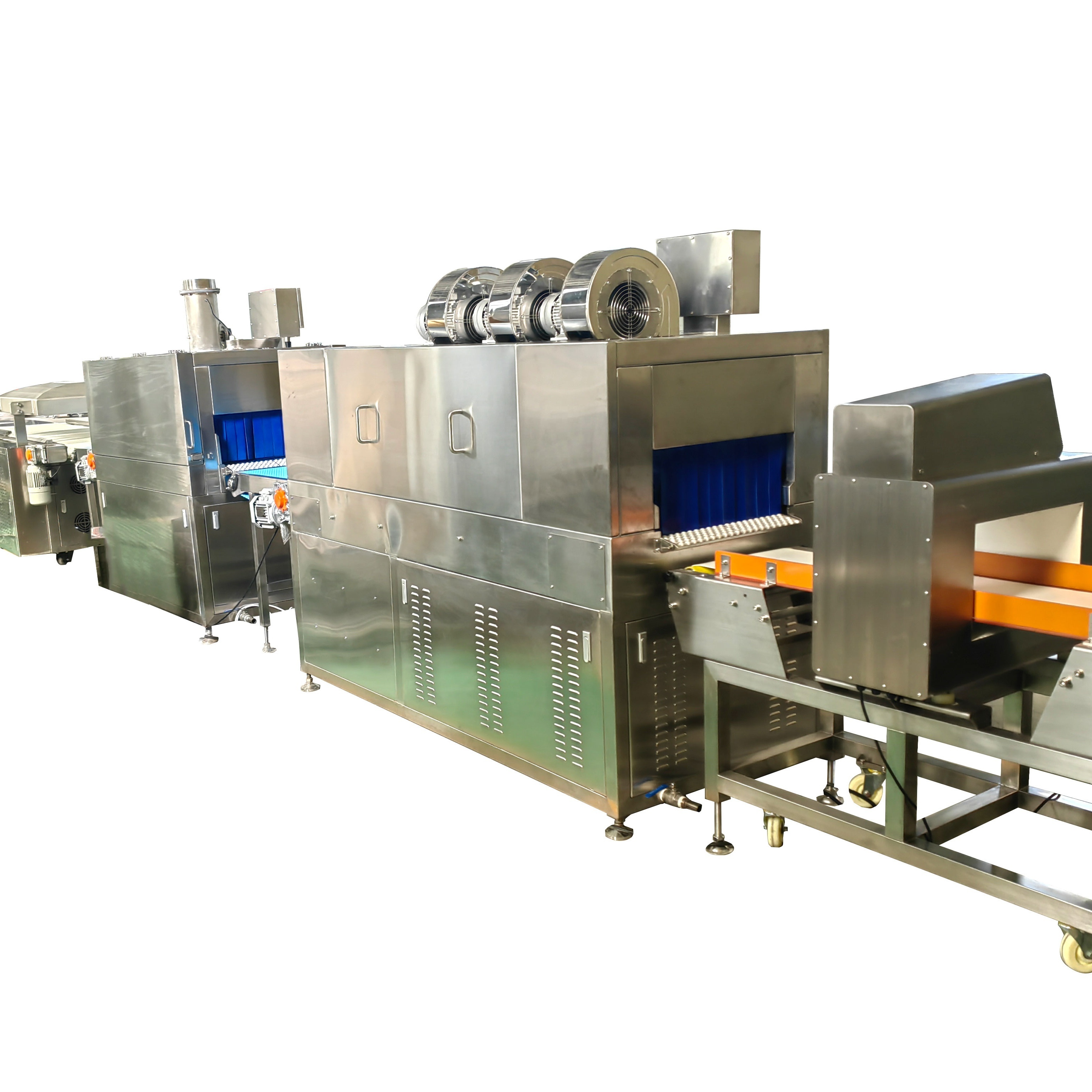 Chicken Heat Shrink Packaging Machine Meat Shrinking Tunnel Wrapping Machine for Chicken