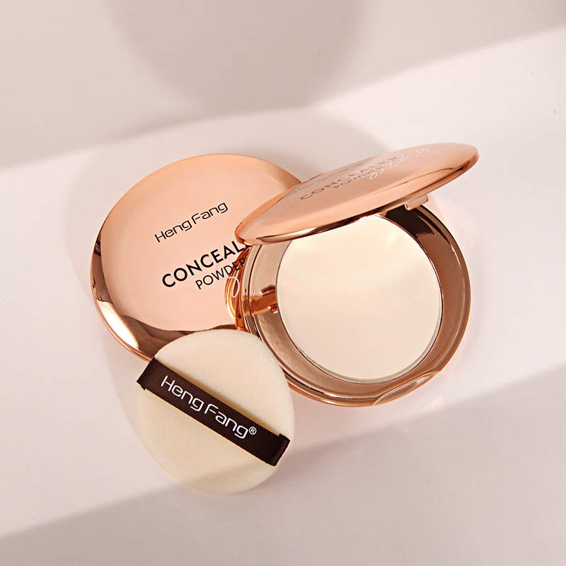 Light Photosensitive Silky Concealer Powder Women Makeup Foundation Private Label