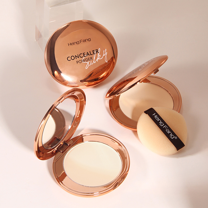 Light Photosensitive Silky Concealer Powder Women Makeup Foundation Private Label