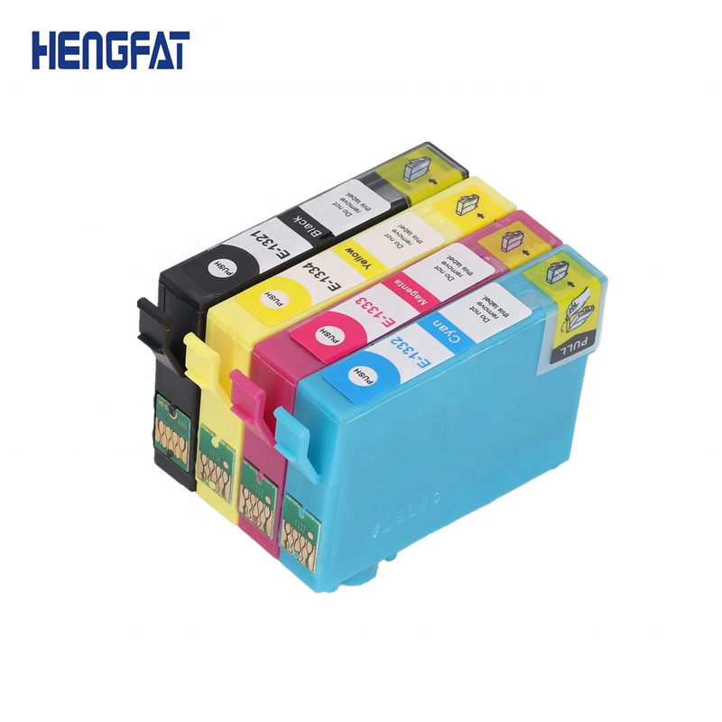 T1321 T1322 T1323 T1324 , Compatible Ink Cartridge T-1321 - T-1324 With Chip For Printer EPSON Stylus T22 TX120 N11 NX125