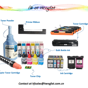 Compatible Laser Toner Cartridge , Ink Cartridge From Direct Factory Hengfat Wholesale Price with Original Quality