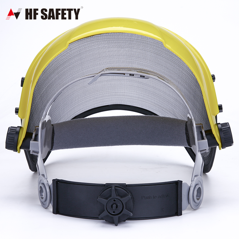 High Quality Industrial Reusable Brow Guard Face Shield Clear Plastic Visor Face Shield