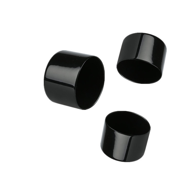 OEM soft PVC vinyl steel pipe plastic end caps