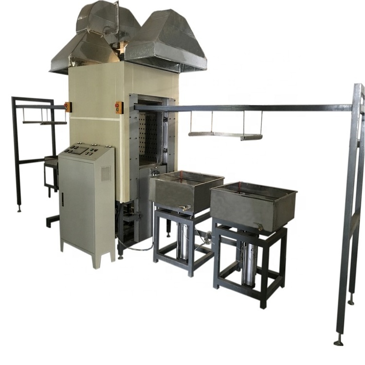 Automatic PVC dip coating machine for hardware and handle grips processing