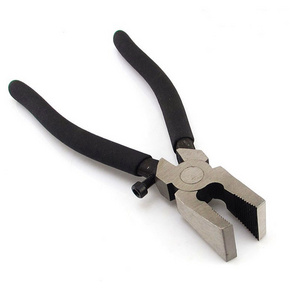 Pliers cutting  flat nose multi functional carbon steel glass breaking pliers