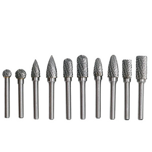 hand tools Double Cut Tungsten Carbide Rotary Files Carbide Burrs Set  tungsten carbide bur