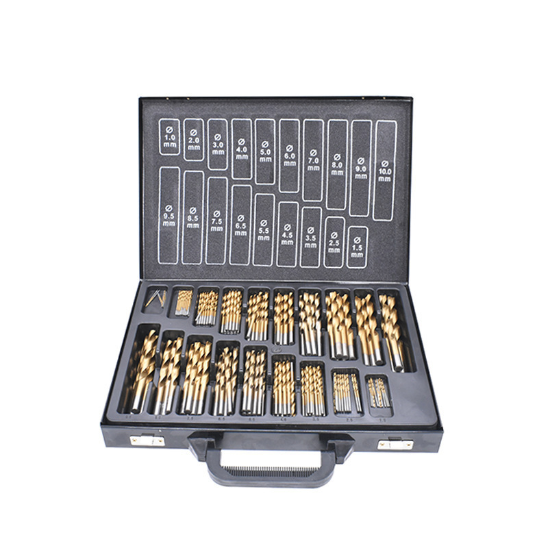 170pcs drill bit set HIGH SPEED STEEL  Material for Metal Drilling