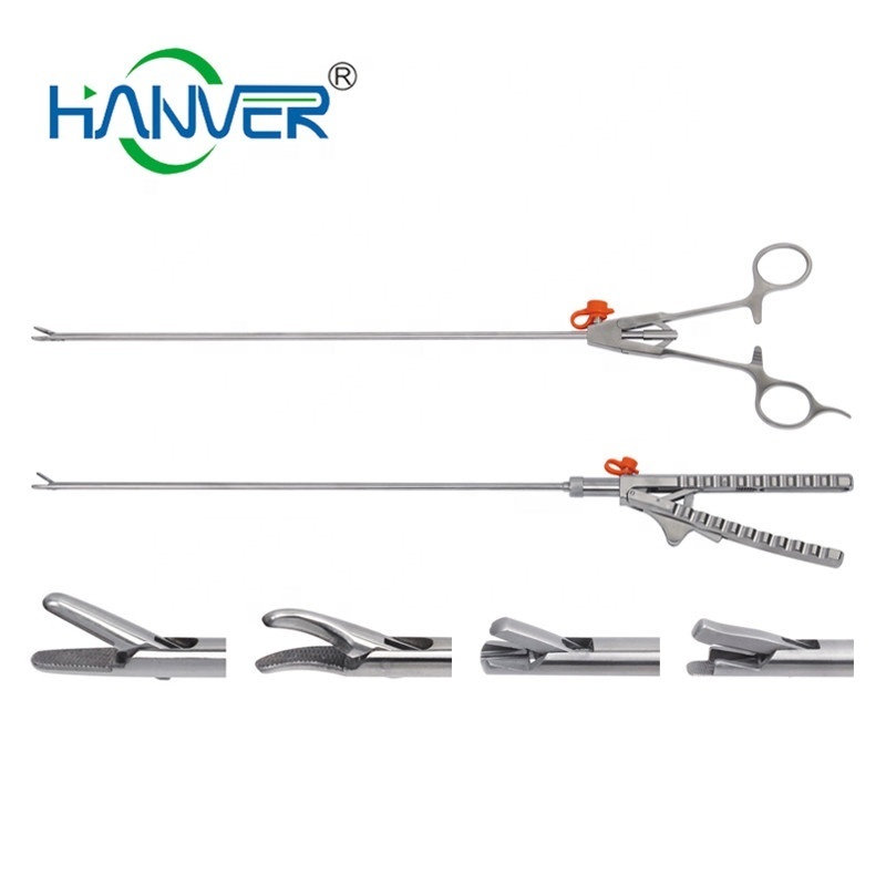 Laparoscopic Surgery Needle Holder V Type Forceps