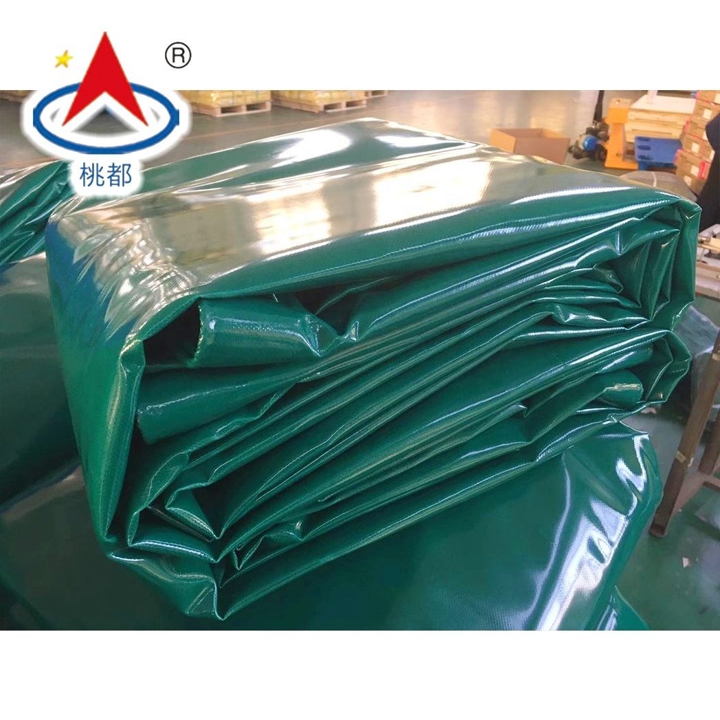 Factory Feicheng Hengfeng PVC Coated fireproof canvas waterproof tarpaulin coated PVC Tarpaulin price waterproof fabric