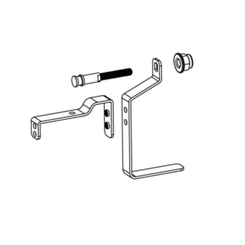 TRASPED SPARE PARTS 6ASS-P47 MILITARY TRUCK HG-P602 SPARE TIRE BRACKET ASSEMBLY RC Parts Accs for Truck Model