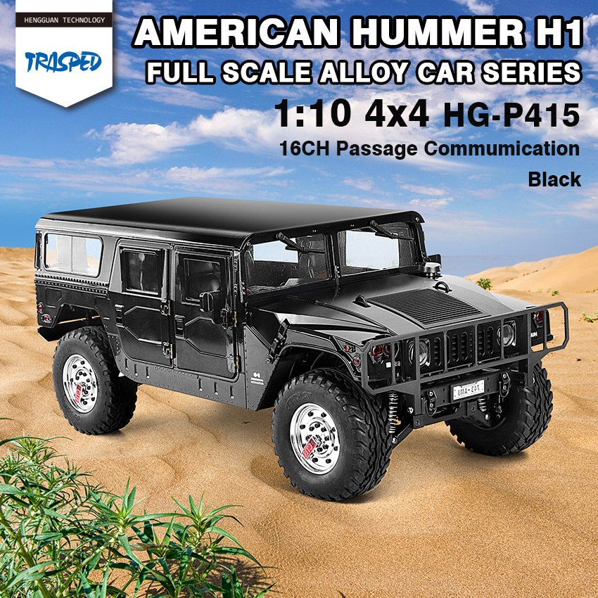 Hengguan/Trasped HG-P415 2.4G RC Double bridge 1/10 4WD Off Road Truck car Remote Control Rock Crawler car