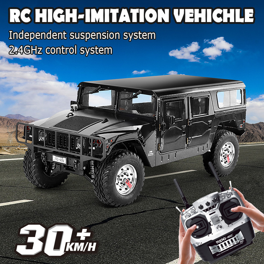 Hengguan/Trasped HG-P415 2.4G RC Double bridge 1/10 4WD Off Road Truck car Remote Control Rock Crawler car