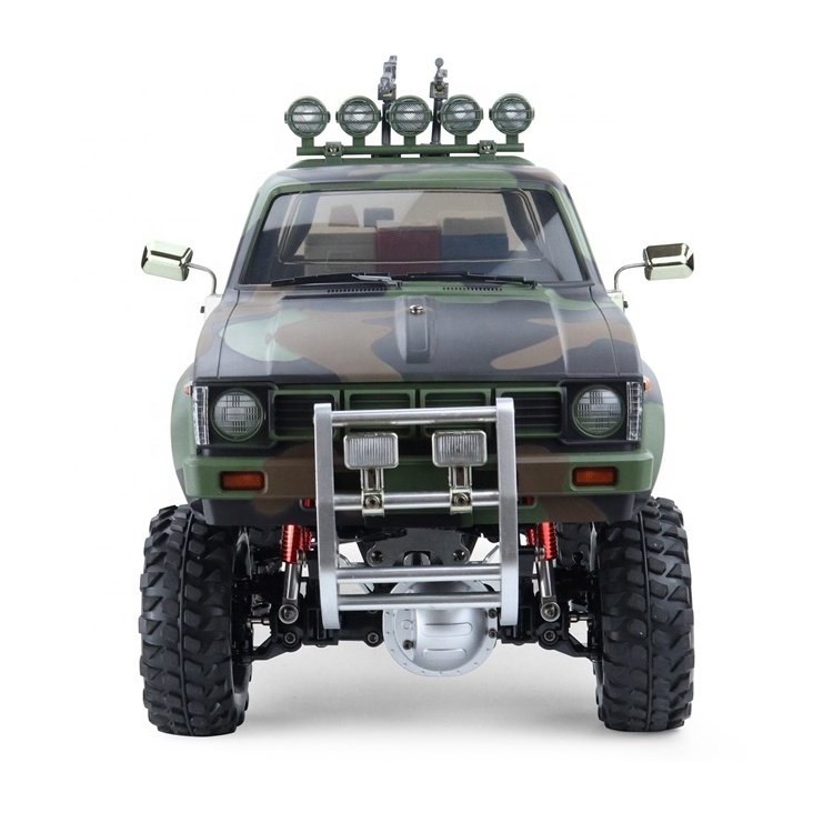 Hengguan/Trasped HG-P417 Camo Green Small Lowrider Pickup Truck RC Car Remote Control Vehicle Off-road Truck