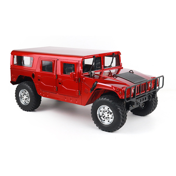 TRASPED HG-P415 1/10 2.4G 4WD Car Metal Chassis Off-road Vehicle Model American Civilian Hummer H1 rc truck remote control car