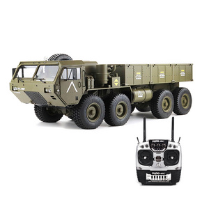 Manufacturer Supply RC Truck Remote Control Trucks Toys For Kids HG-P801 Standard 8CH Version U.S. Military Truck