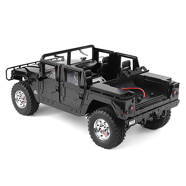 TRASPED HG-P415 1/10 2.4G 4WD Car Metal Chassis Off-road Vehicle Model American Civilian Hummer H1 rc truck remote control car