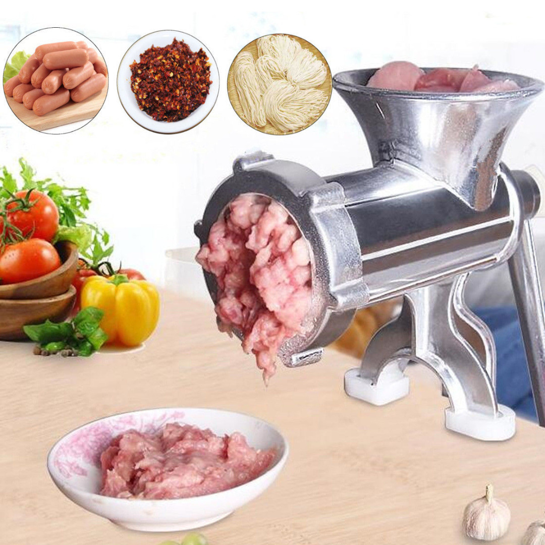 2023 Hot Sale Noodle Dishes Food Mixer Portable Household Stand Manual Meat Grinder Mincer