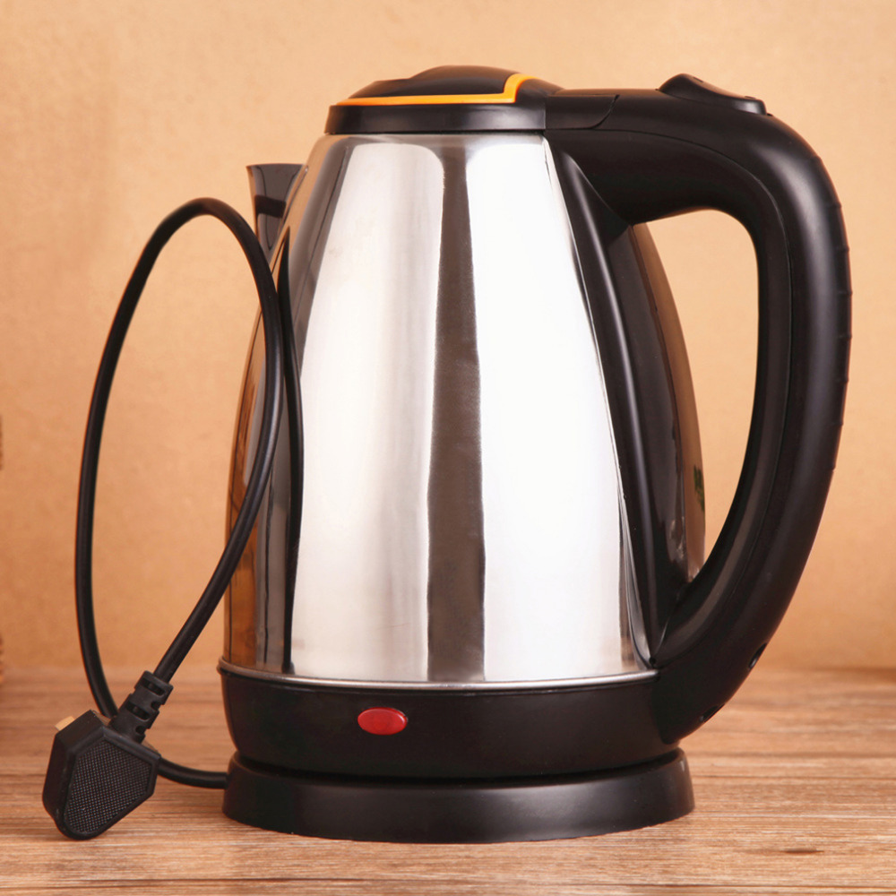 2022 Hot Sale 220V 1500W Black Portable Tea Electric Stainless Steel Electric Kettle