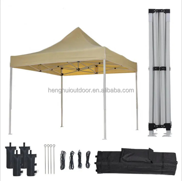 Outdoor Waterproof Sublimation Folding Exhibition Aluminum Tent Advertising Display Custom Print 10x10 Canopy Gazebo