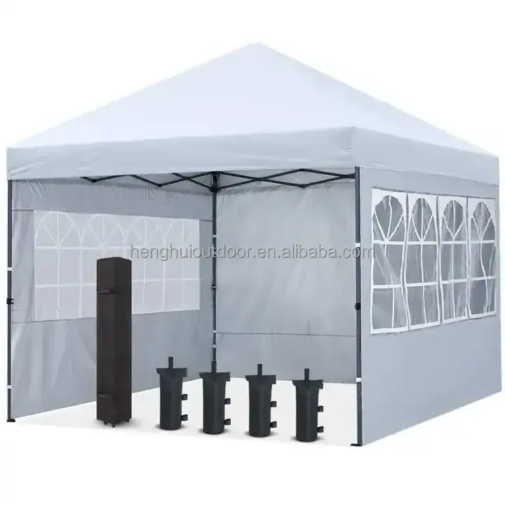 Wholesale 10X20 3X3 Pop Up Aluminium Marquee Gazebo Outdoor Folding Custom Easy Up Event Canopy Trade Show Tent with sidewalls