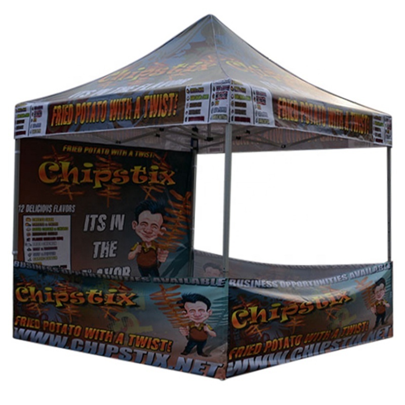 Factory price China Manufacturer Gazebo Canopi Tent 10x10 10x20 Pop Up Custom Printing Aluminum Frame Fordable Trade Show Tent With Logo