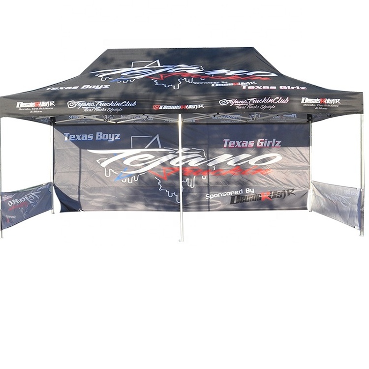 Factory price China Manufacturer Gazebo Canopi Tent 10x10 10x20 Pop Up Custom Printing Aluminum Frame Fordable Trade Show Tent With Logo