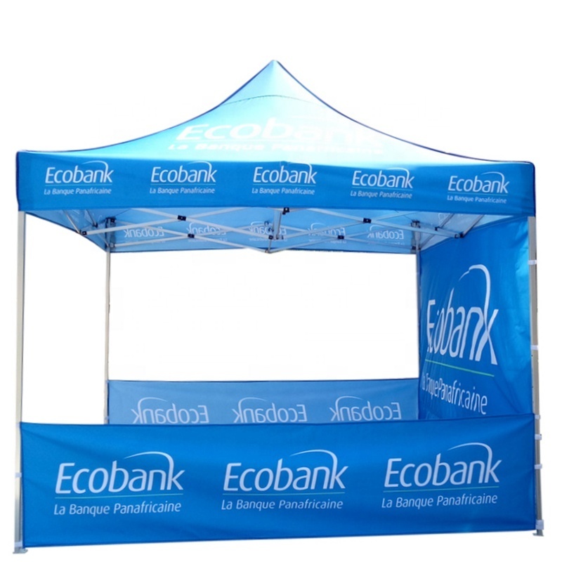 Factory price China Manufacturer Gazebo Canopi Tent 10x10 10x20 Pop Up Custom Printing Aluminum Frame Fordable Trade Show Tent With Logo