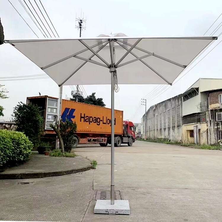 Uplion Heavy Duty Sun Umbrella For Garden Deck Pool Patio Outdoor Square Large Cantilever Windproof Umbrella