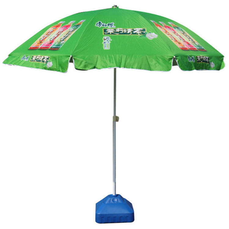 wholesale windproof summer market pool restaurant promotional umbrellas sun shade custom parasol outdoor patio beach umbrella